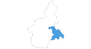 map of all ski resorts in Alessandria