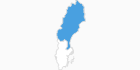 map of all ski resorts in Northern Sweden