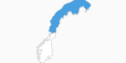 map of all ski resorts in Northern Norway
