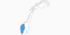 map of all ski resorts in Western Norway