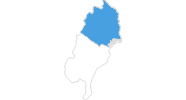 map of all ski resorts in Norrbotten