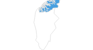 Karte der Skigebiete in Møre og Romsdal