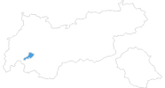 Karte der Skigebiete in Serfaus-Fiss-Ladis