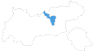 Karte der Webcams in der Silberregion Karwendel