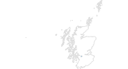 Karte der Skigebiete im Großraum Glasgow & Clyde Valley