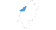 Karte der Wetter Rothaargebirge