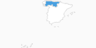 map of all ski resorts in the Cantabrian Mountains