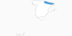 Karte der Wetter in den Spanische Pyrenäen