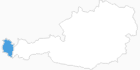Karte der Schneeberichte in Vorarlberg
