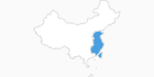 map of all ski resorts in East China