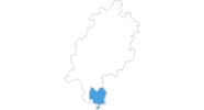 Karte der Skigebiete im Odenwald