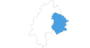 Karte der Skigebiete in der Rhön (Hessen)