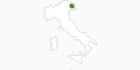 Karte der Langlauf in Friaul-Julisch Venetien