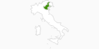 map of all cross country ski areas in Veneto