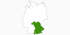 map of all cross country ski areas in Bavaria