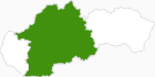 Karte der Langlauf in der Mittelslowakei