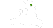 Karte der Langlauf am Fuschlsee