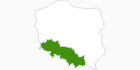 Karte der Langlauf in Schlesien