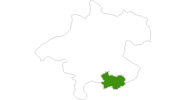Karte der Langlauf in Pyhrn-Priel