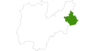 Karte der Langlauf in San Martino, Primiero, Vanoi