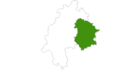 Karte der Webcams in der Rhön (Hessen)