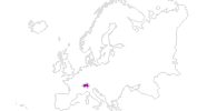 Karte der Unterkünfte in der Schweiz