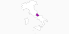 map of all lodging in Abruzzo