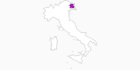 Karte der Unterkünfte in Friaul-Julisch Venetien