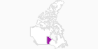 Karte der Unterkünfte in Manitoba