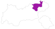 Karte der Unterkünfte im Kufsteinerland