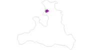 Karte der Unterkünfte in Salzburg & Umgebungsorte