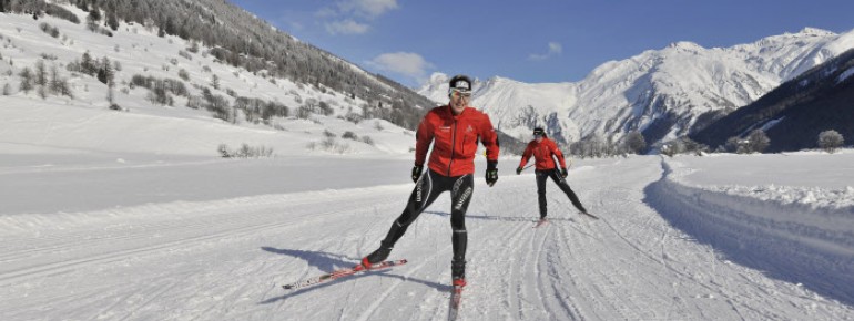 Sowohl Skater als auch klassische Langläufer finden hier das richtige Terrain.