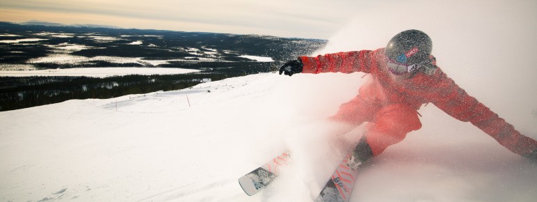 Levi ist das bekannteste Skigebiet in Finnland