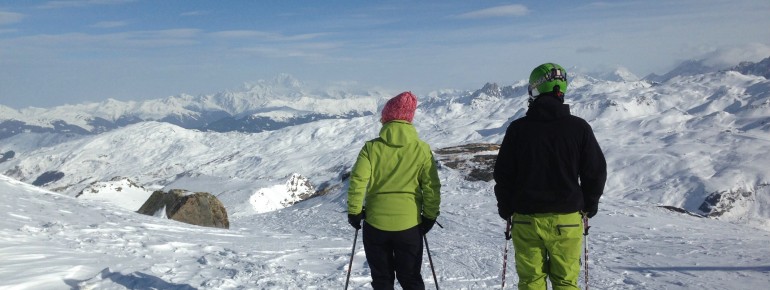 Les 3 Vallèes gilt als größtes Skigebiet der Welt