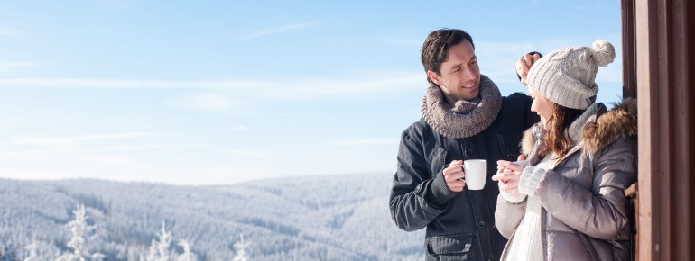 Thüringen verwandelt sich in der kalten Jahreszeit in ein Winterwunderland