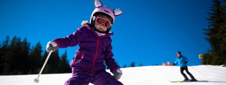 Many pistes are perfectly suited for beginners! (here Mönichkirchen)