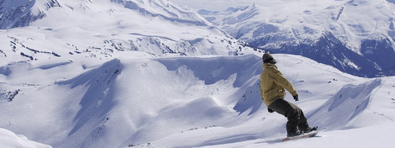 Whistler Blackcomb ist das größte Skigebiet in Kanada