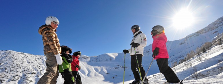 Das Liechtensteiner Skigebiet Malbun ist bei Familien beliebt