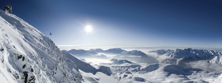 Das Skigebiet Alpe d&#39;Huez