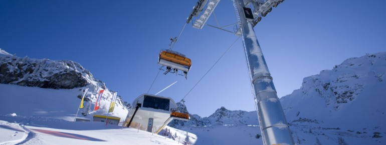 Moderne Liftanlagen bietet die Steiermark - wie hier am Hauser Kaibling