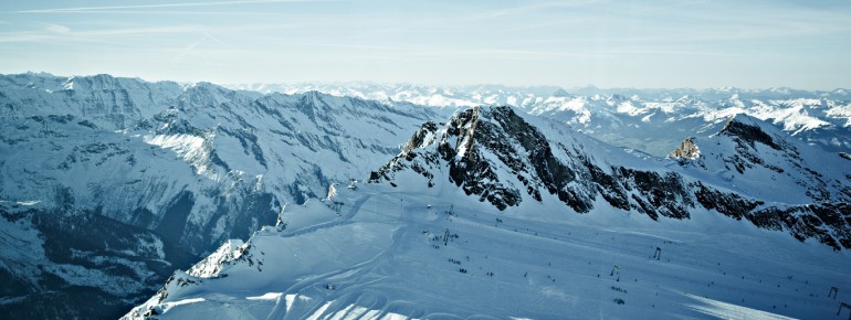 Die Pisten am Kitzsteinhorn reichen bis 3.000 Meter