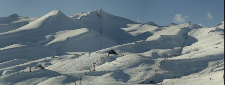 Pistenspaß pur verspricht das Skigebiet Valle Nevado