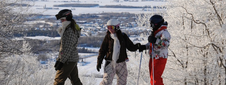Der Osten Kanadas bietet viele reizvolle Skigebiete