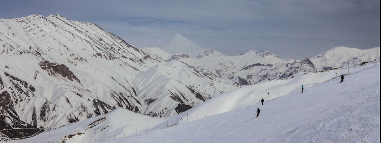 The ski resort Dizin in Iran is a real insider tip.