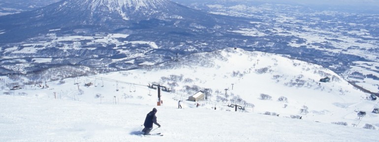 In Niseko it snows over 15 metres a year