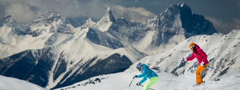 Skifahren in einzigartiger Kulisse