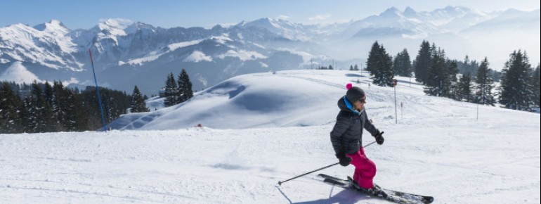 Die Region Fribourg lädt zum entspannten Skifahren ein