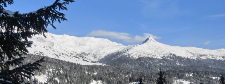 Der Knieberg wird auch als kleines Matterhorn bezeichnet